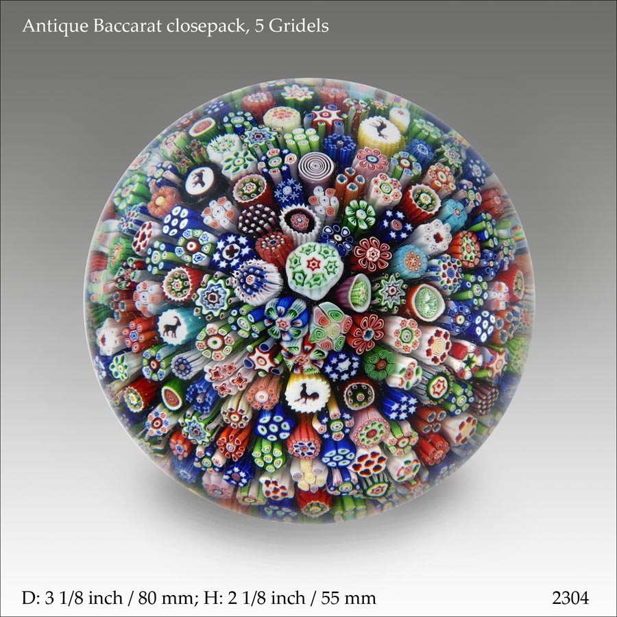 Antique Baccarat Paperweights